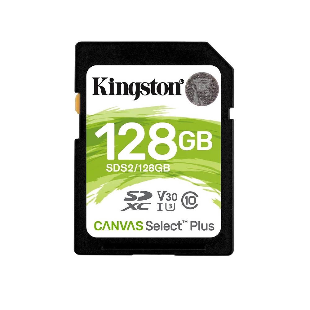 MEMORIA SD KINGSTON 128GB SDCS2 CANVAS 100MB/S
