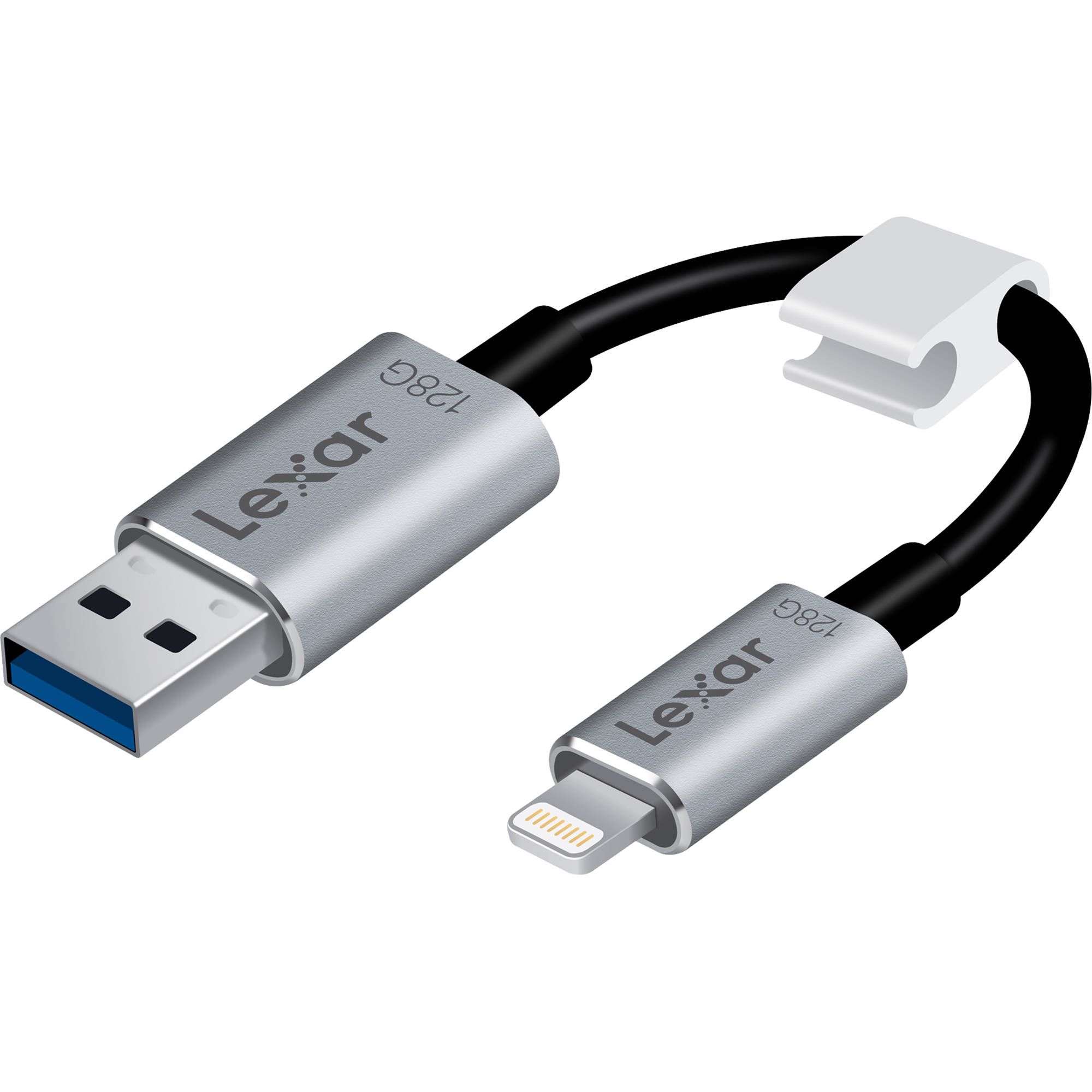 LEXAR JUMPDRIVE 128GB C25I IPHONE USB 3.0 LJDC25I-128BBNL