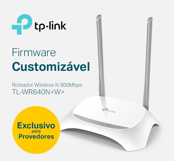 TP-LINK WIFI ROUTER TL-WR840N W PROVEDOR 300MBPS