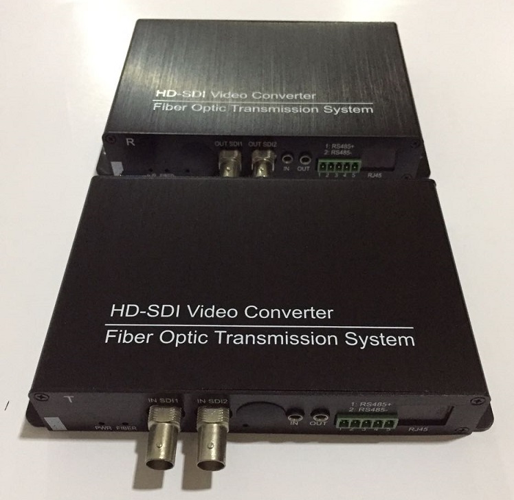 F. VIDEO CONVERTER 2CH 20KM HD-SDI(HL-2V1D-20T/R/HD-SDI)PAR