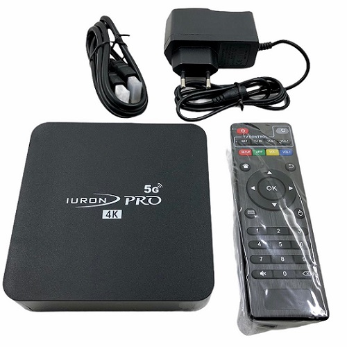 RECEPTOR TV BOX AC WIFI MXQ PRO IURON 4K 5G 2G+16G AND10.1