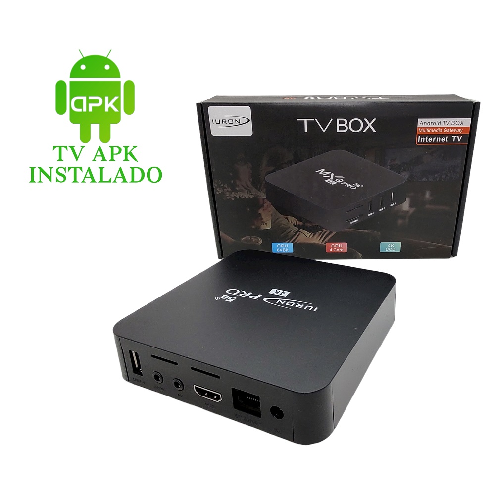 RECEPTOR 700 TV BOX AC WIFI MXQ PRO IURON 4K 5G 2G+16G AND10