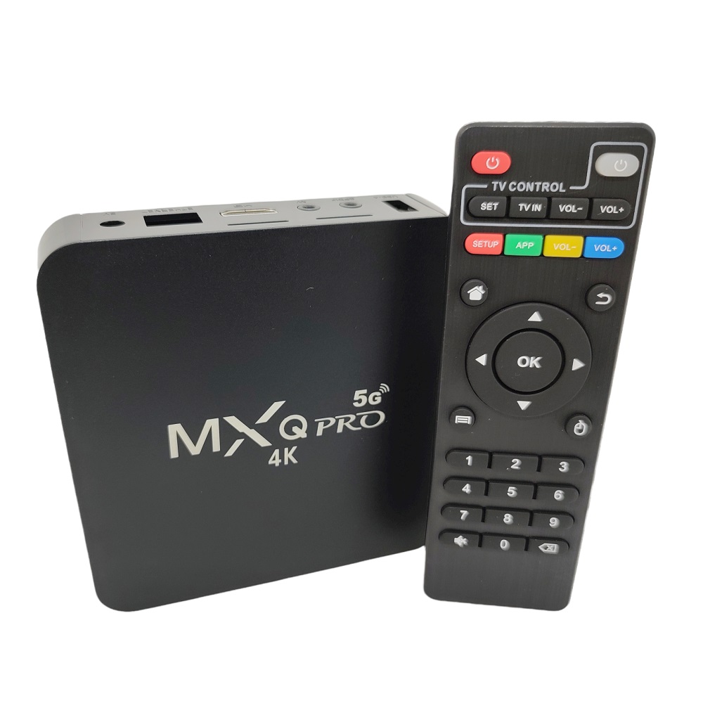 RECEPTOR TV BOX AC WIFI MXQ PRO 4K 5G 16G+256GB AND11.1