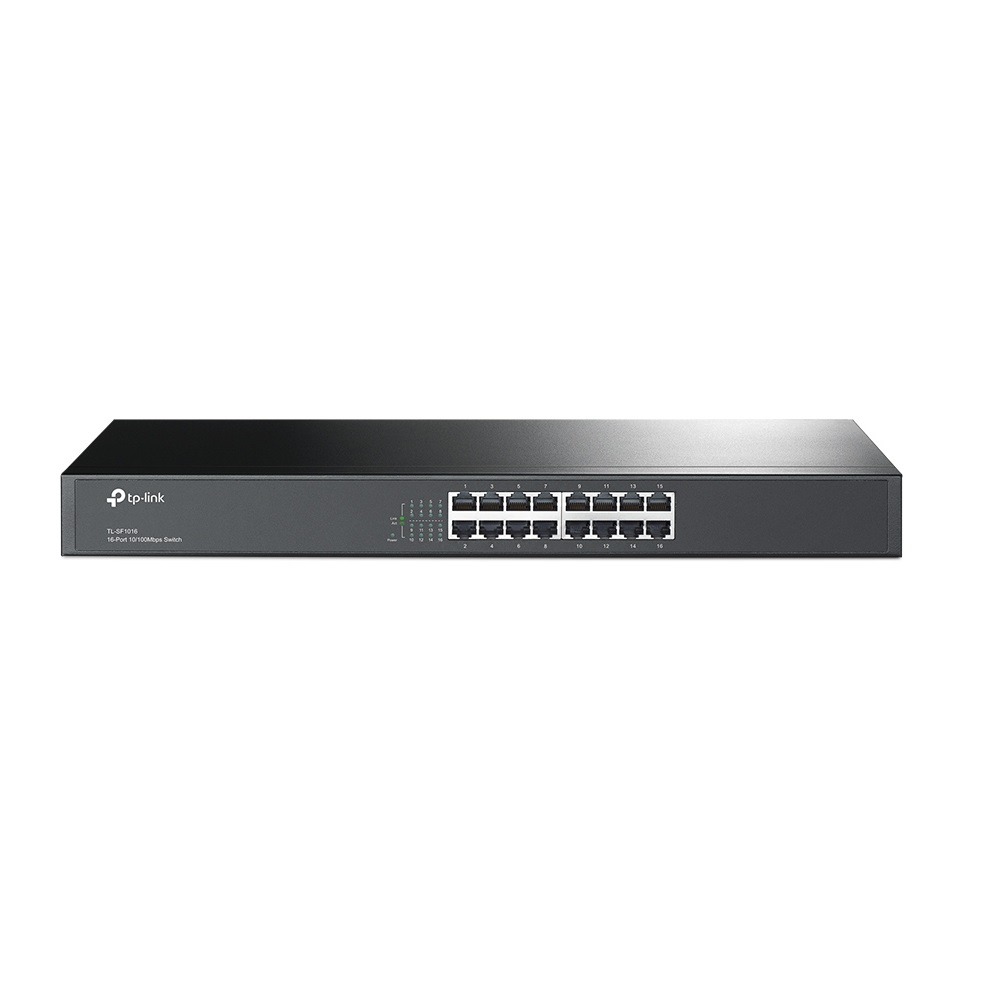 TP-LINK HUB SWITCH 16P TL-SF1016 10/100MBPS RACKMOUNT