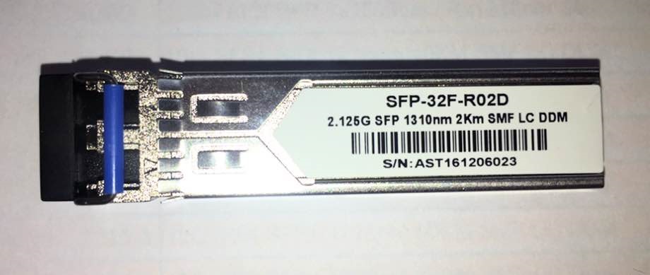 F. M SFP 2.125G 02KM LC DDM SFP-32F-R02D 1310NM