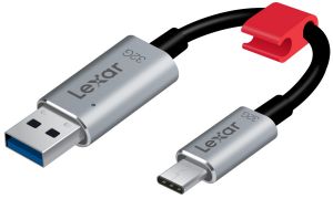 LEXAR JUMPDRIVE 32GB C20C USB TIPO-C+USB 3.1 LJDC20C-32GBBNL