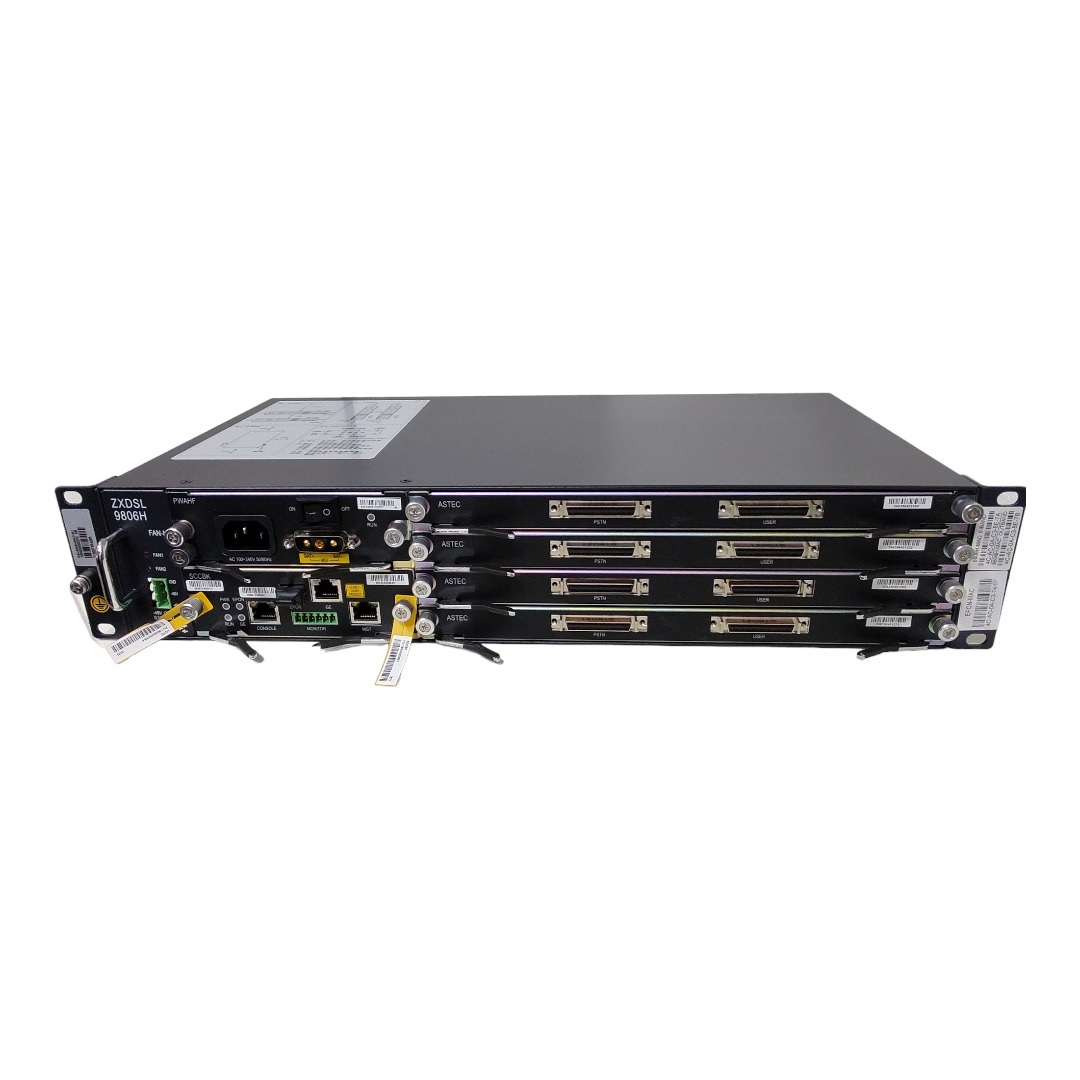 F. DSLAM ZXDSL CHASSIS 9806 H DSLAM+(ADSL2+ 96PORTS) AC