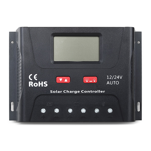 Controlador De Carga Para Painel Solar 100A Usb 12/24V Pwm