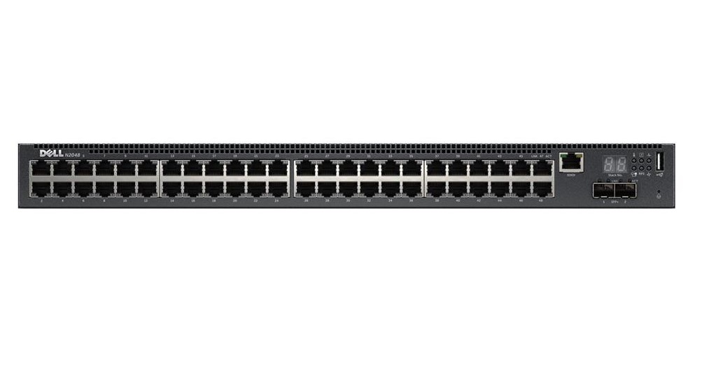 SWITCH DELL NETWORKING 48P N2048 1GBE 2P 10GBE SFP+ REF