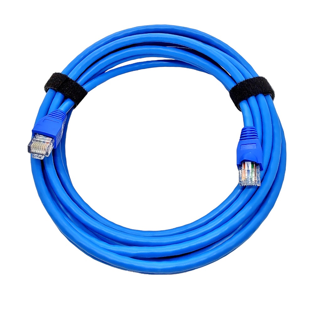 CABO IURON CAT6 UTP PATCH CORD 24AWG 7/0.20MM 5M AZUL