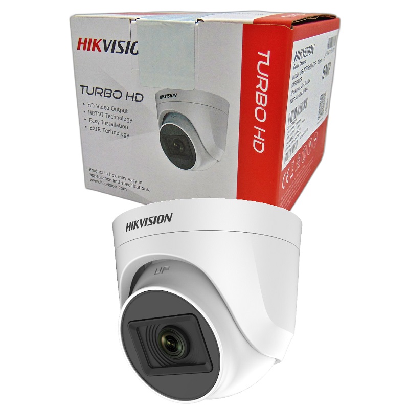 HIKVISION CAMERA HD TURRET DS-2CE76H0T-ITPF(C) 5MP 2.8MM