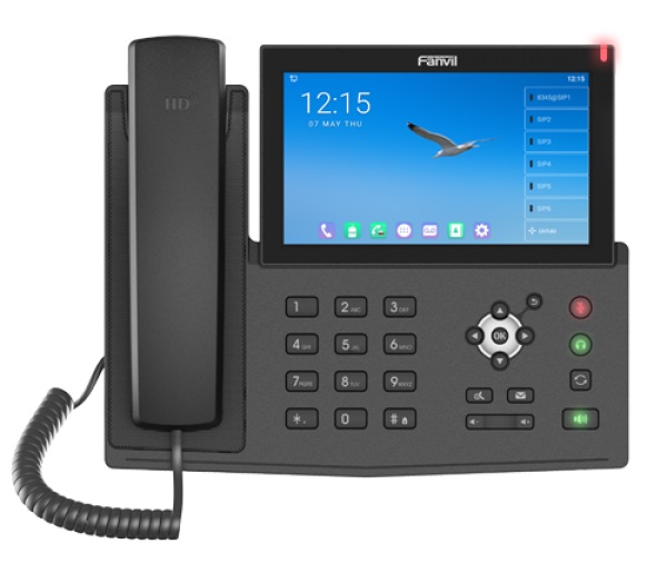 FANVIL TELEFONE X7A IP 20 LINHAS AND.9.0 TOUCH WIFI 2.4/5G