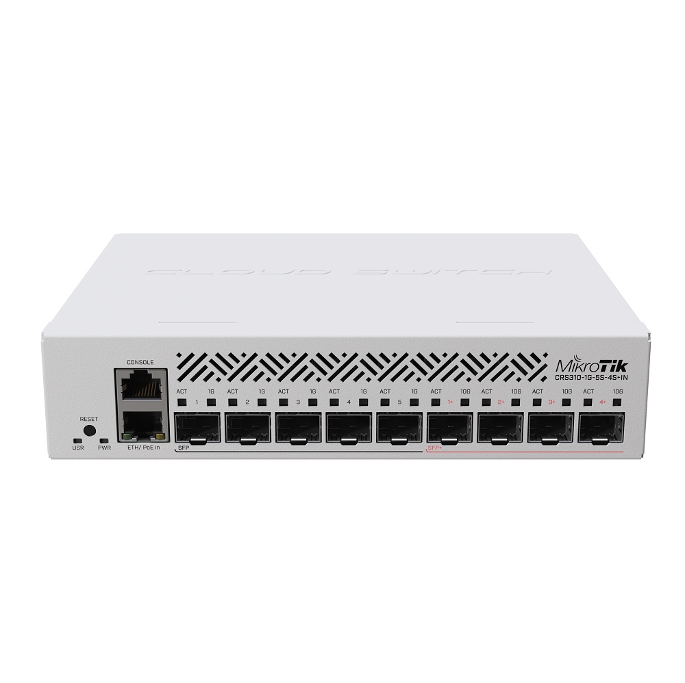MIKROTIK CLOUD ROUTER SWITCH CRS310-1G-5S-4S+IN L5