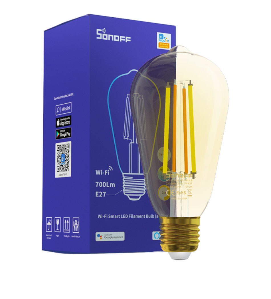 SONOFF SMART LAMPADA LED WIFI 220V 700LM B02-F-ST64