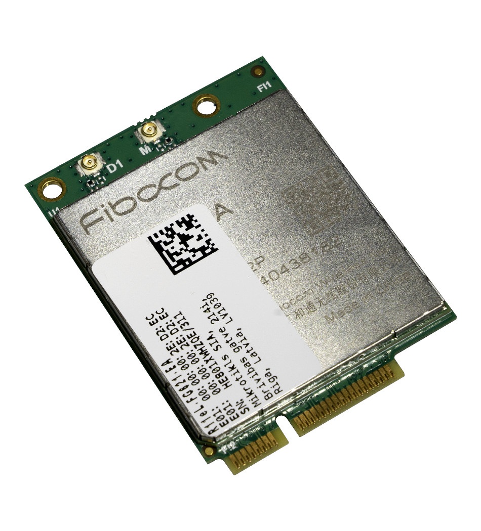 MIKROTIK MINI PCI-E R11EL-FG621-EA CAT6 LTE 300MBPS