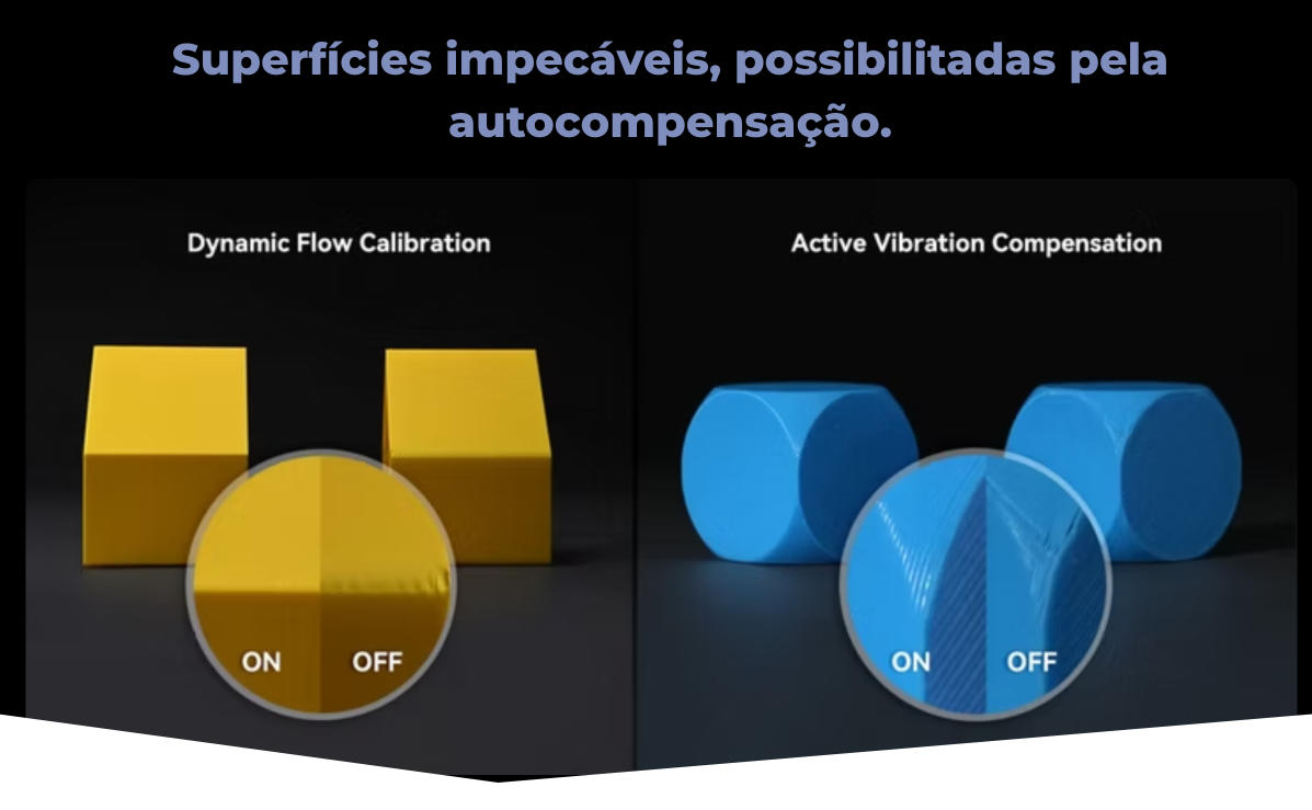Flashforge Creator 5 – superfícies impecáveis com calibração dinâmica de fluxo e compensação ativa de vibração