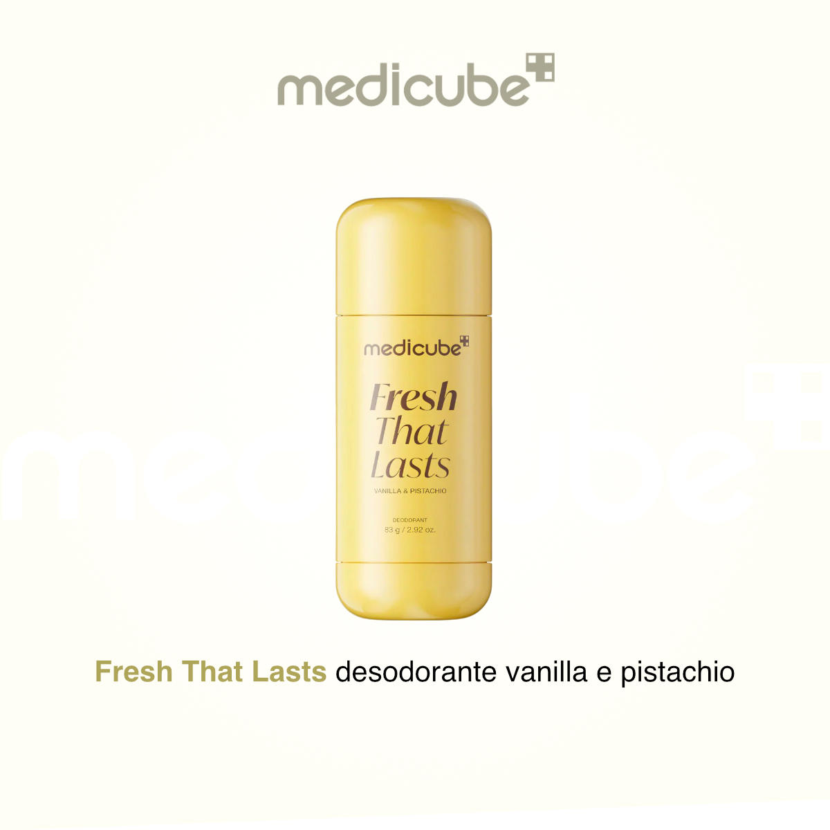 Medicube Fresh That Lasts – Desodorante em Bastão Vanilla & Pistachio