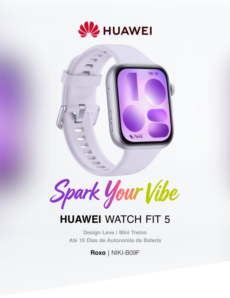 HUAWEI WATCH FIT 5 Black Preto