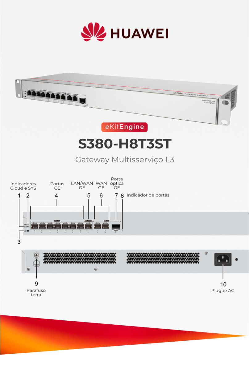 HUAWEI EKITENGINE GATEWAY S380-H8T3ST