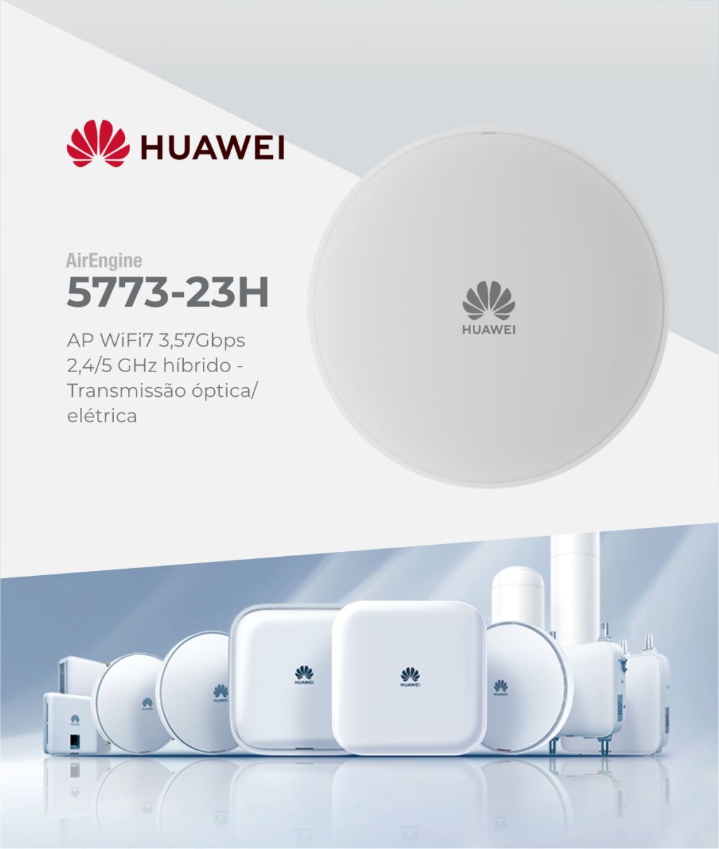 HUAWEI AC WIFI 7 AIRENGINE AP 5773-23H HÍBRIDO 3.57GBPS