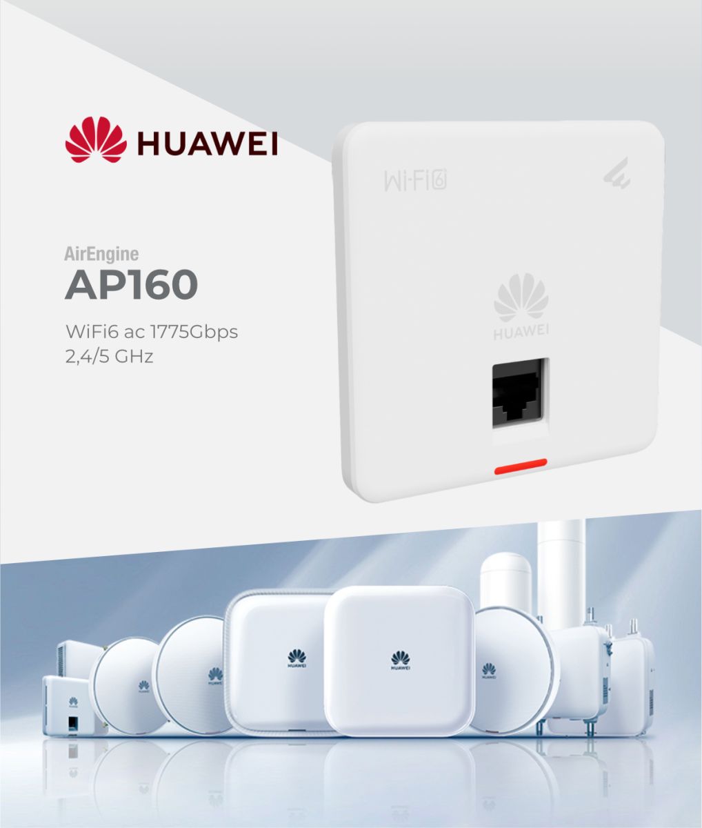 HUAWEI AC WIFI 6 AIRENGINE AP160 1775GBPS 2.4/5GHZ