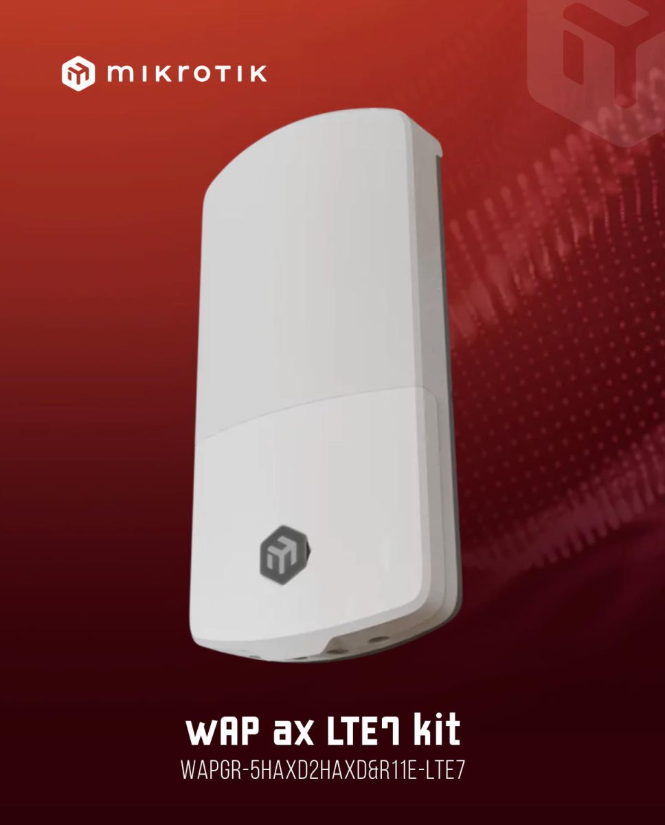 MikroTik wAP ax LTE7 kit (wAPGR-5HaxD2HaxD&R11e-LTE7)