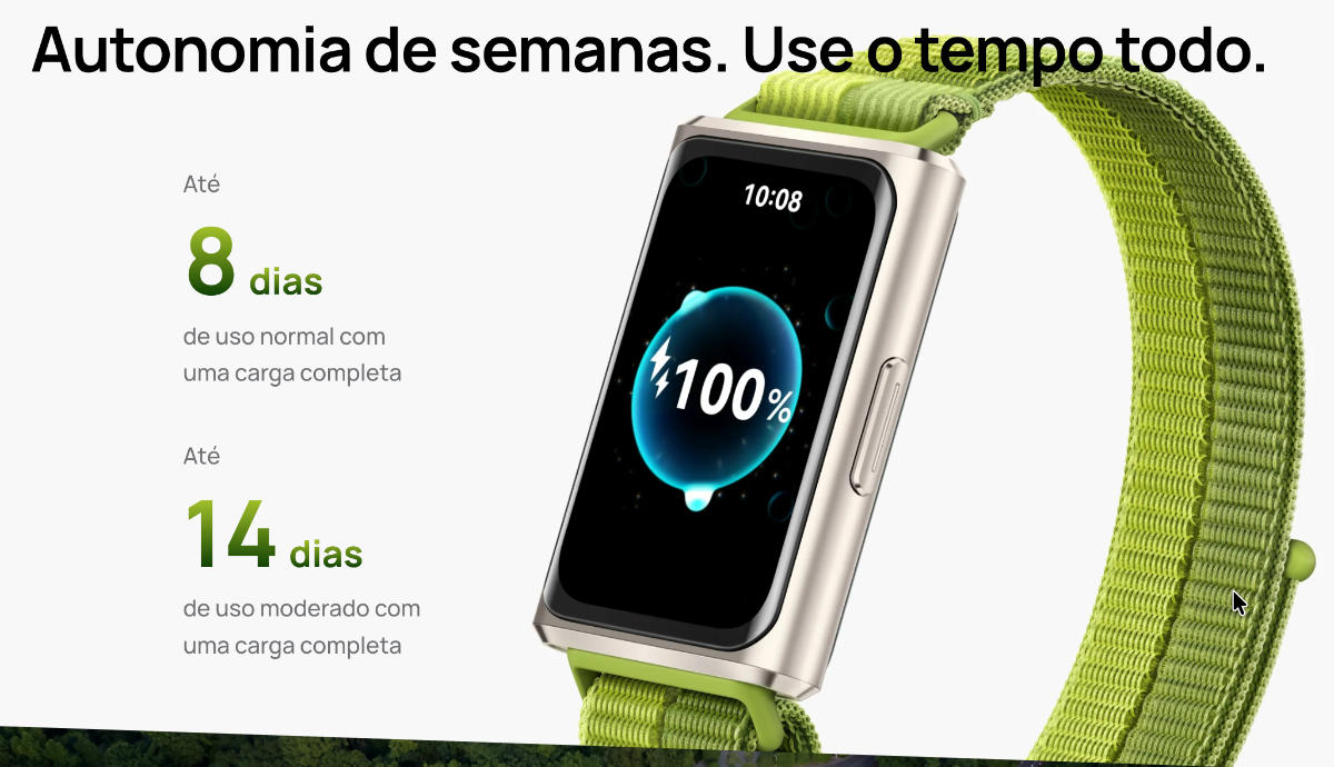 HUAWEI Band 11 Pro – precisão do GNSS para esportes