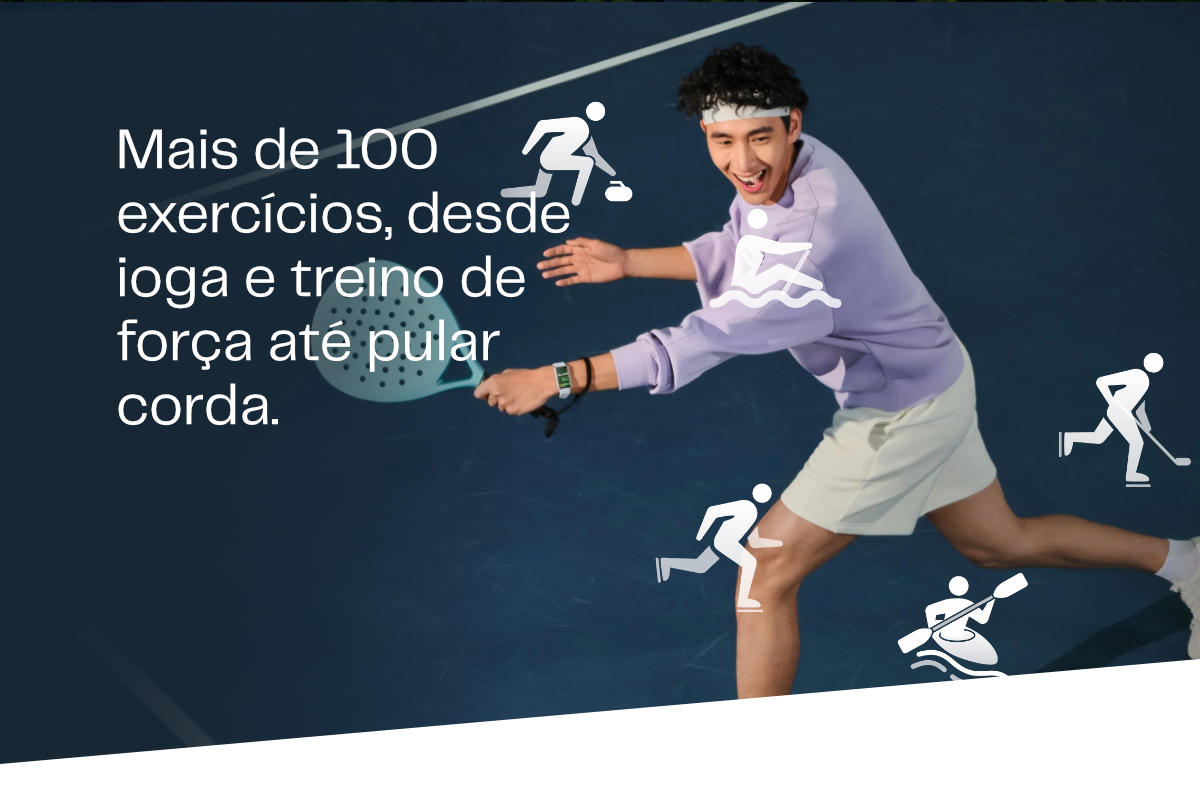 HUAWEI Band 11 Pro – mais de 100 modos de exercício