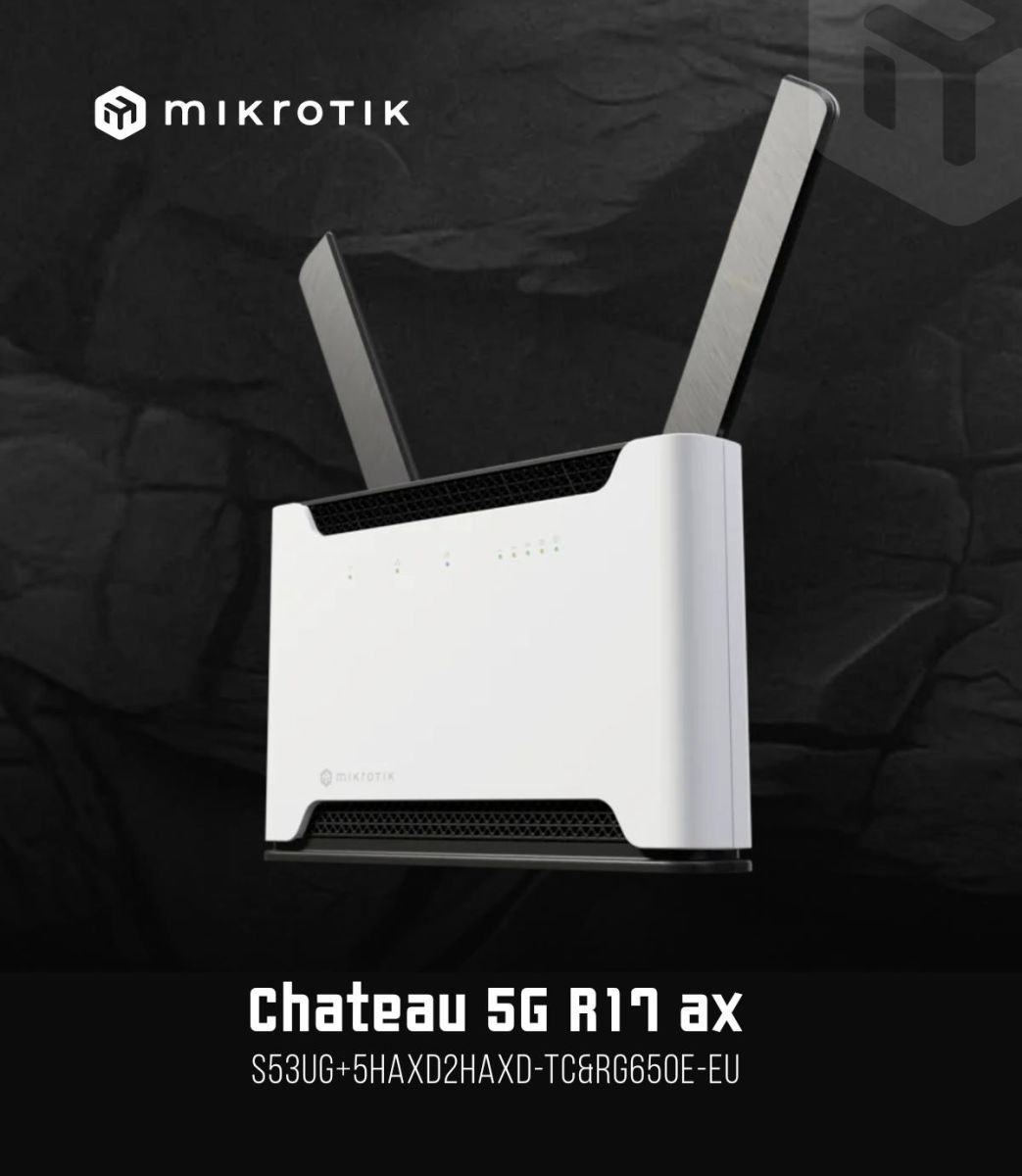 MikroTik Chateau 5G R17 ax (S53UG+5HaxD2HaxD-TC&RG650E-EU)