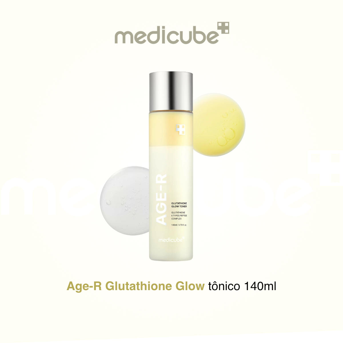 Medicube Age-R Glutathione Glow Toner – Tônico Facial 140ml