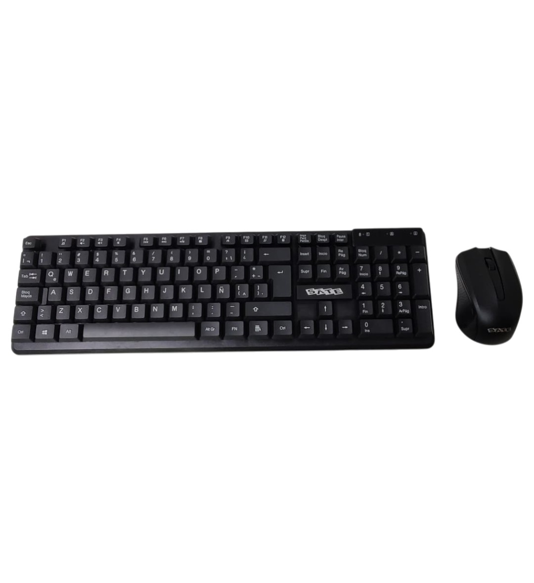 TECLADO SATELITE + MOUSE SEM FIO AK-742G ESPANHOL