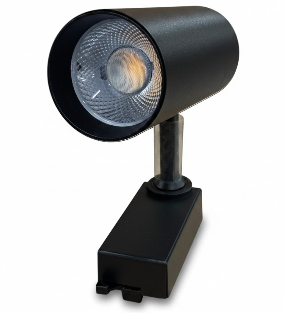 LUMINARIA SPOT DE TRILHO LED 30W 4000K QK-TL-FLS-30 PRETO