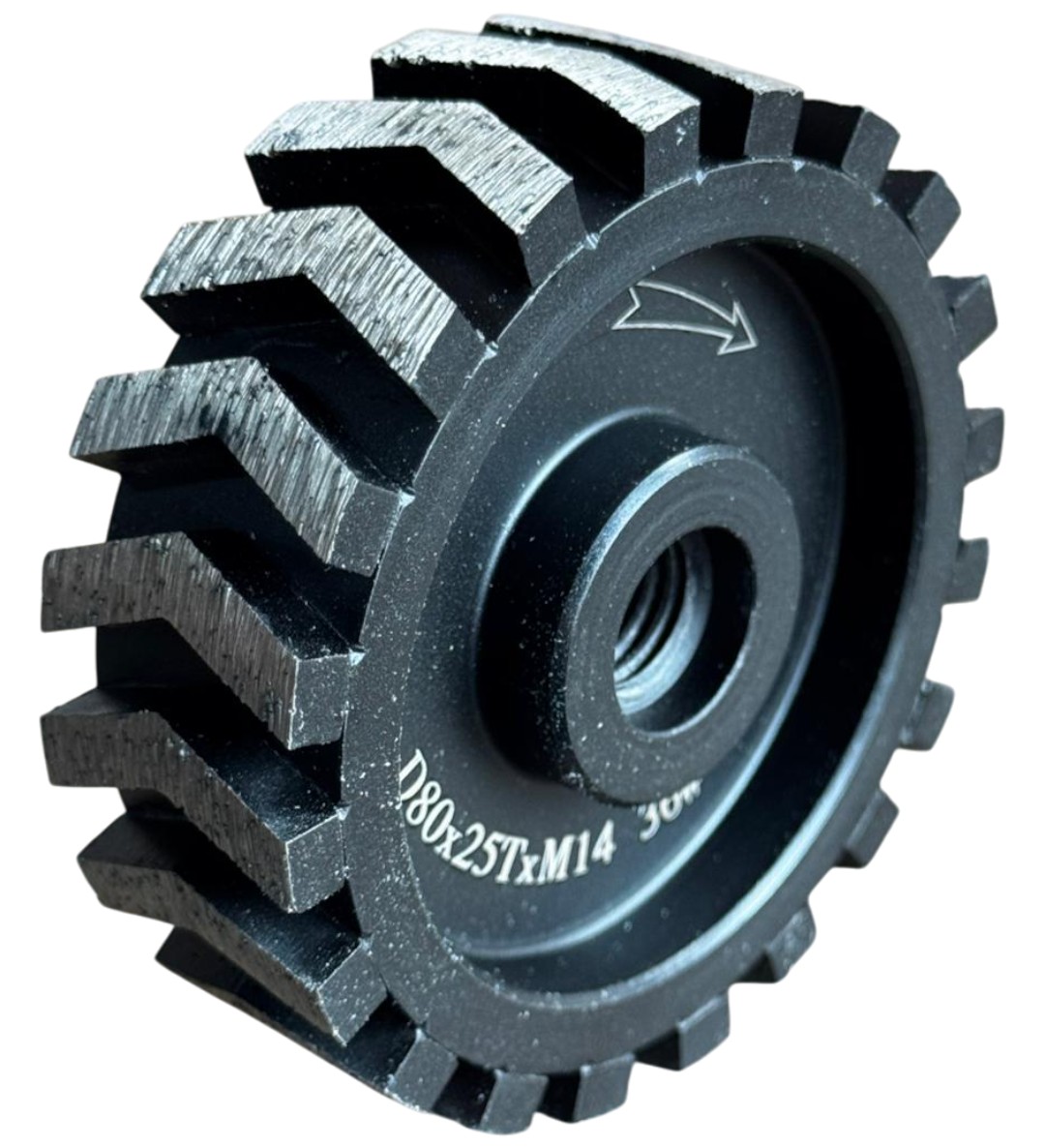 MAQ. REBOLO DESBASTE DIAMANTADO ZERO TOLERANCE 80X25MM #36