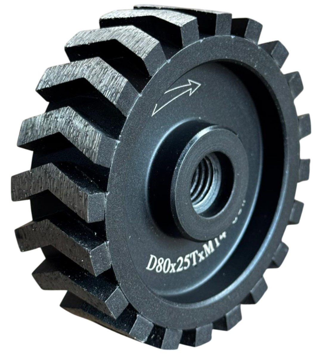 MAQ. REBOLO DESBASTE DIAMANTADO ZERO TOLERANCE 80X25MM #60
