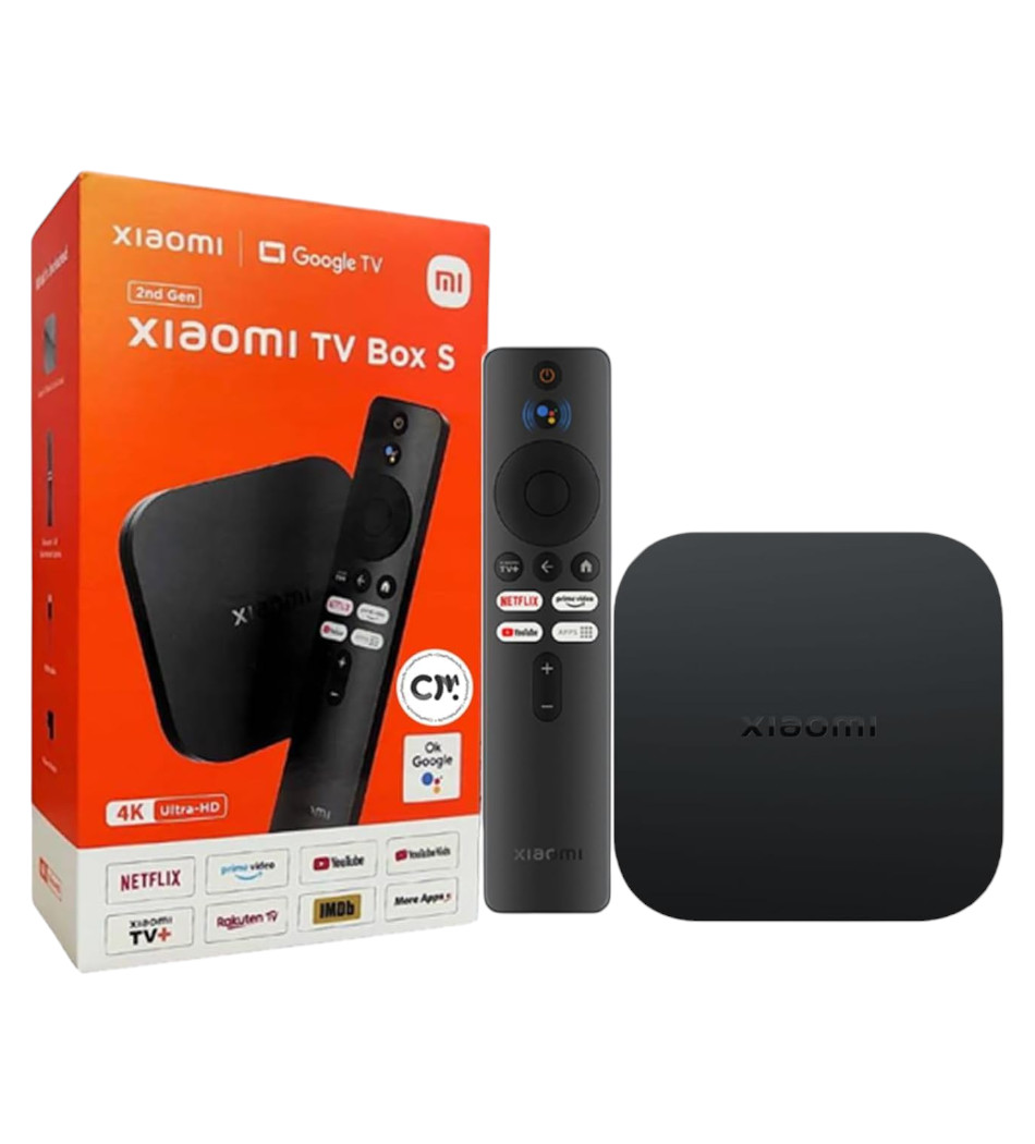 RECEPTOR XIAOMI MI TV BOX S 2ND GEN 4K WIFI MDZ-28-AA 2/8G