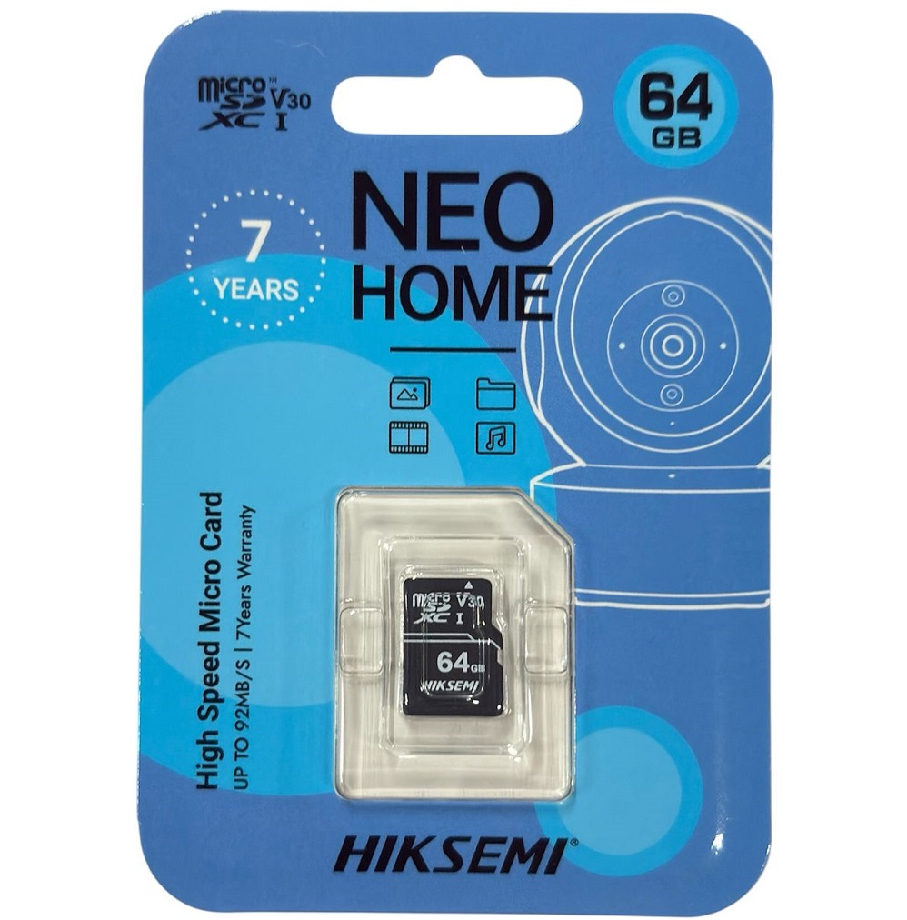 MEMORIA HIKSEMI MICROSD 64GB HS-TF-D1 64G