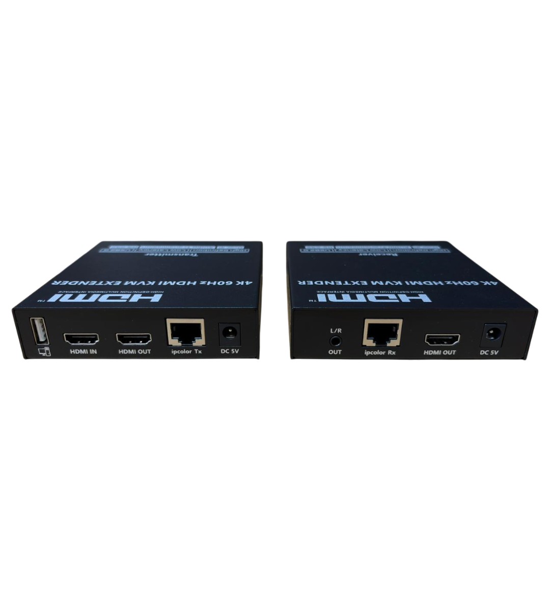F. HDMI 120M IP EXTENDER 4K 60HZ IU1582KVM-USB2.0 1G IP IURO