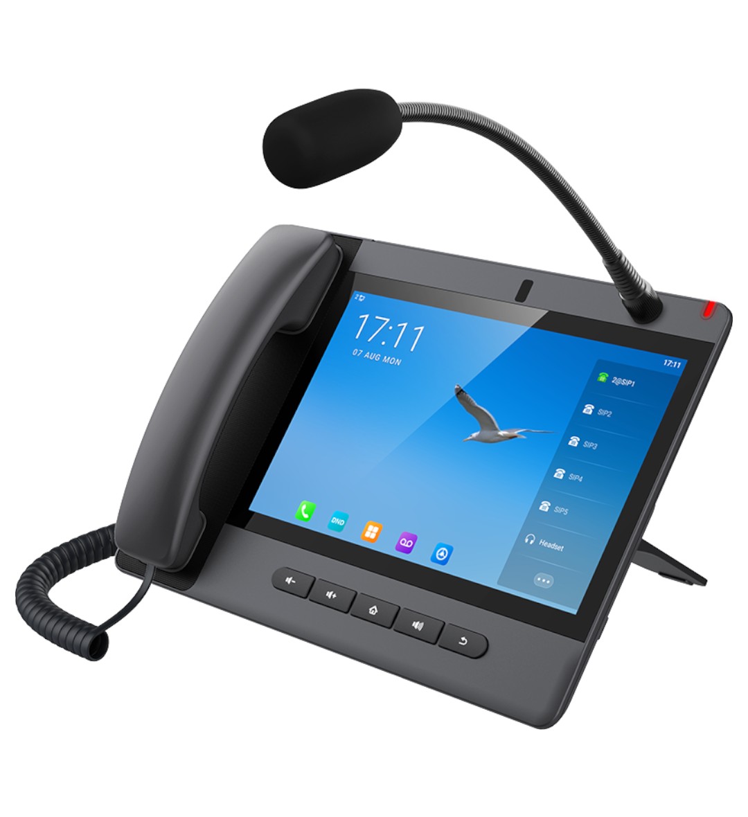 FANVIL TELEFONE A320I IP WIFI BTH AND.9.0 20 LINHAS+MICROFON