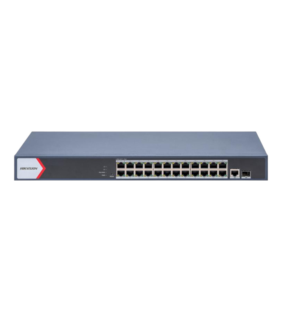 HIKVISION HUB SWITCH 24P GIGABIT POE370W SFP DS-3E1526P-EI