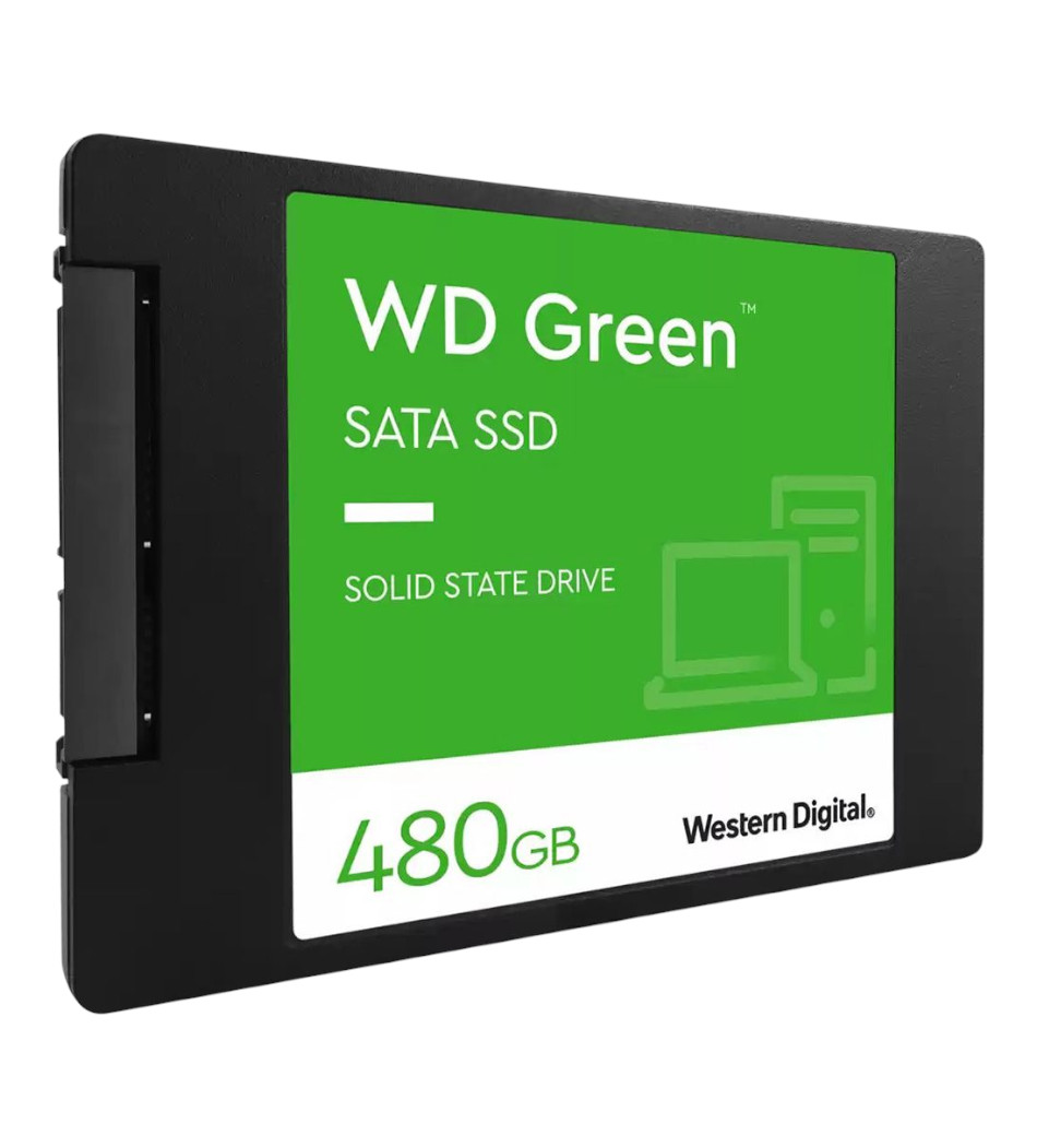 HD SSD 480GB WESTERN DIGITAL SATA WD GREEN WDS480G3G0A