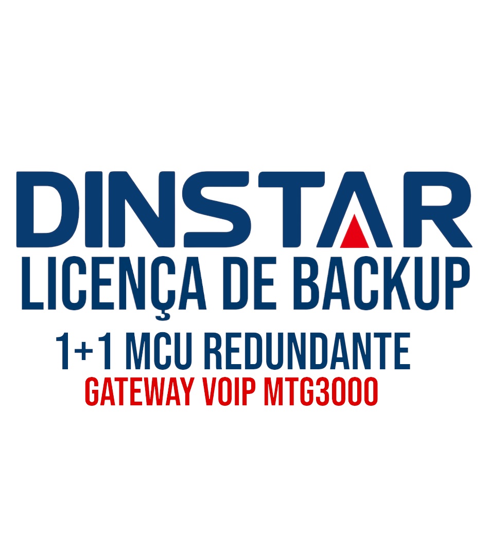 GATEWAY VOIP MTG3000 LICENÇA DE BACKUP 1+1 MCU REDUNDANTE