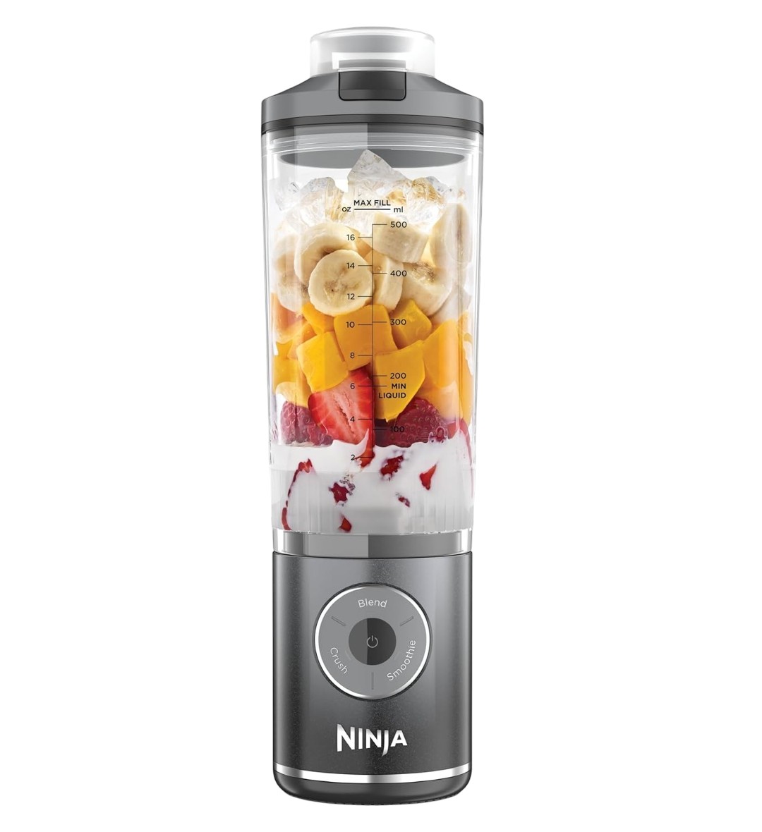 NINJA LIQUIDIFICADOR BC251GY BLAST MAX PORTÁTIL RECARREGÁVEL