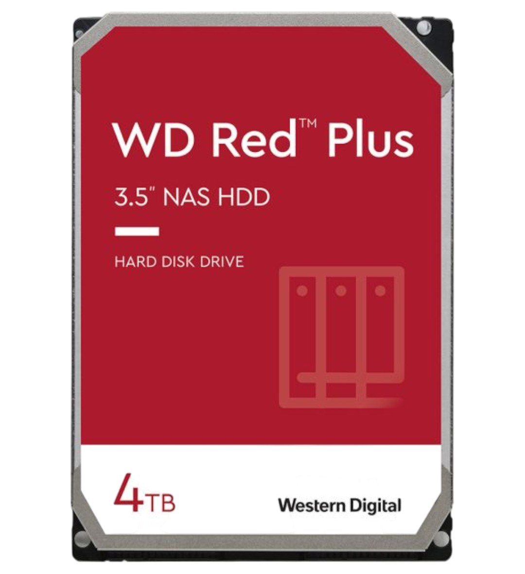HD 4TB WESTERN DIGITAL RED PLUS 5400RPM SATA3 WD40EFPX
