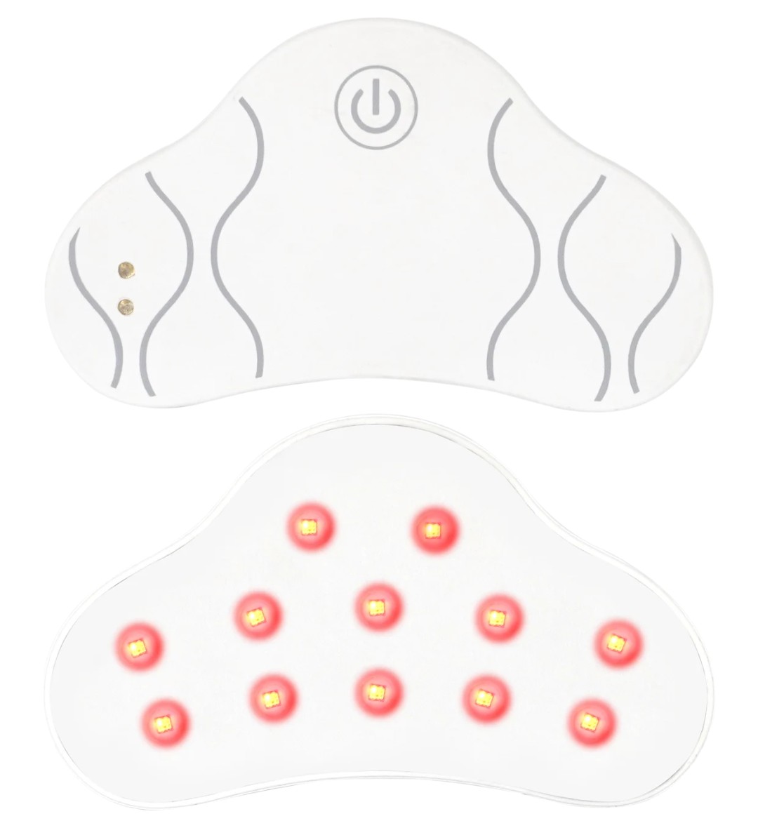 MASCARA LED ADESIVO P/ACNE TERAPIA LUZ VERMELHA E AZUL EP01