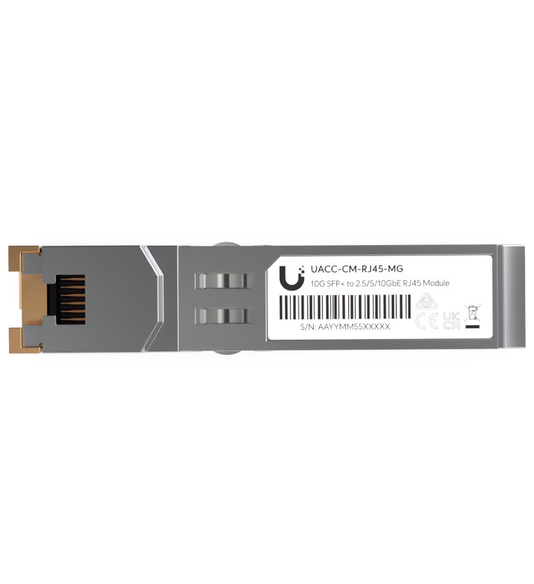 UI. UACC-CM-RJ45-MG MODULO SFP+ - RJ45 10GBPS 100M