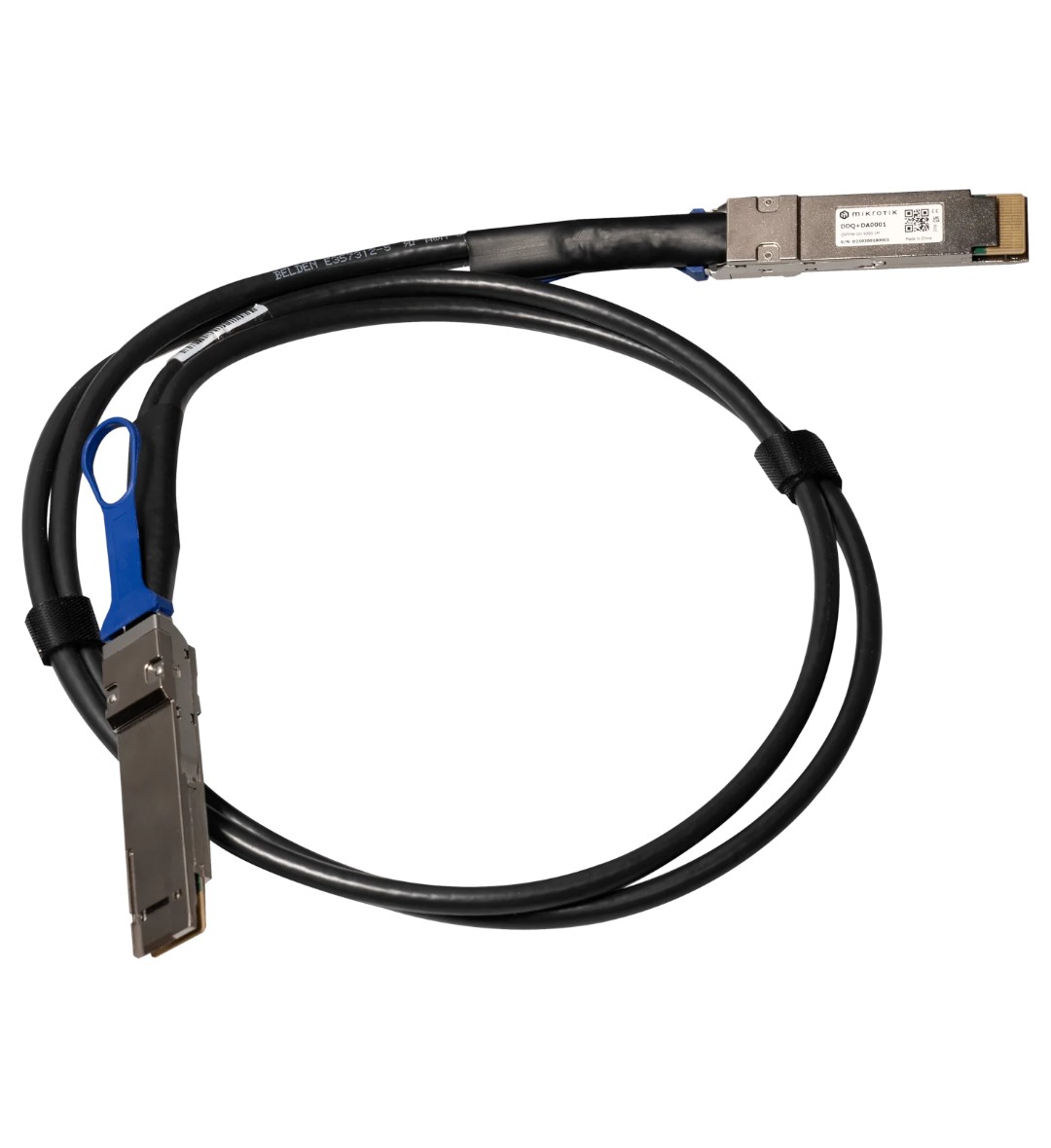 MIKROTIK QSFP56-DD 400G DDQ+DA0001 CABO CONEXÃO DIRETA 1M