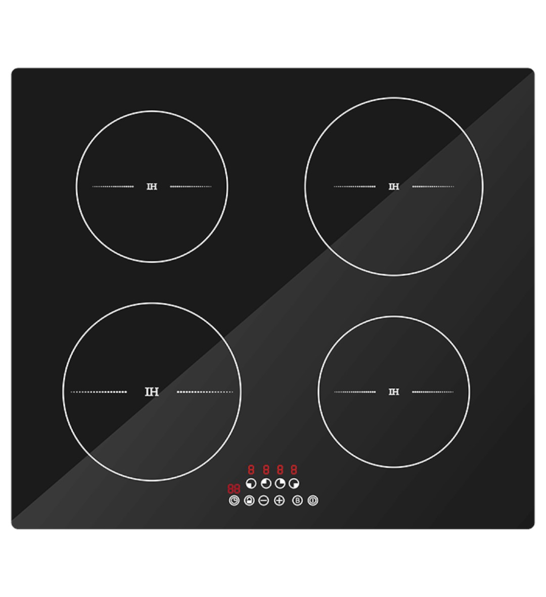 COOKTOP DE INDUÇÃO EMBUTIDO 4 BOCAS 50-60HZ 220V 60IHB4T1